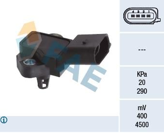 FAE 15162 MAP Sensor 15162: Buy near me in Poland at 2407.PL - Good price!