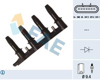 FAE 80321 Ignition coil 80321: Buy near me in Poland at 2407.PL - Good price!