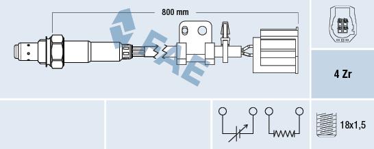 FAE 77313 Sonda lambda 77313: Dobra cena w Polsce na 2407.PL - Kup Teraz!