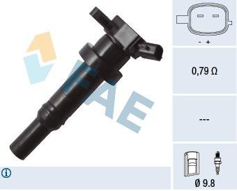 FAE 80314 Ignition coil 80314: Buy near me in Poland at 2407.PL - Good price!