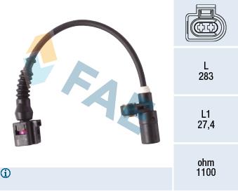 FAE 78279 Sensor ABS 78279: Buy near me in Poland at 2407.PL - Good price!