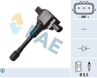 FAE 80375 Ignition coil 80375: Buy near me in Poland at 2407.PL - Good price!