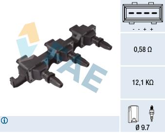 FAE 80374 Ignition coil 80374: Buy near me in Poland at 2407.PL - Good price!