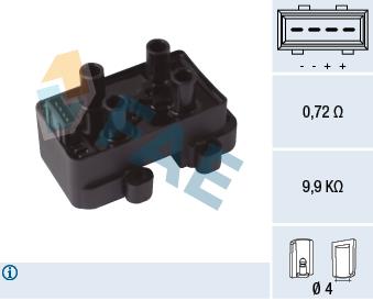 FAE 80373 Ignition coil 80373: Buy near me in Poland at 2407.PL - Good price!