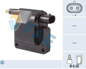 FAE 80362 Ignition coil 80362: Buy near me in Poland at 2407.PL - Good price!