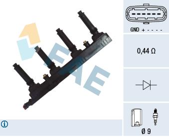 FAE 80354 Ignition coil 80354: Buy near me in Poland at 2407.PL - Good price!