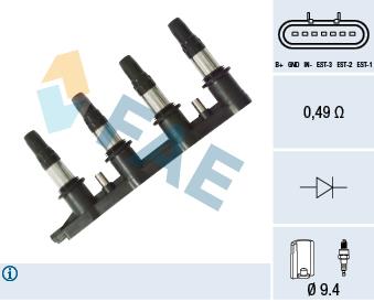 FAE 80352 Ignition coil 80352: Buy near me in Poland at 2407.PL - Good price!