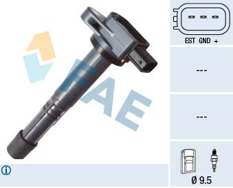 FAE 80348 Ignition coil 80348: Buy near me in Poland at 2407.PL - Good price!