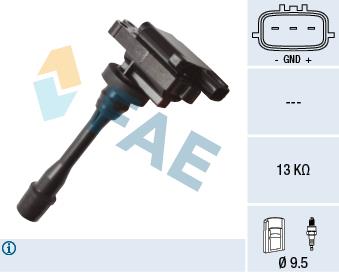 FAE 80346 Ignition coil 80346: Buy near me in Poland at 2407.PL - Good price!