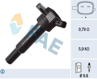 FAE 80342 Ignition coil 80342: Buy near me in Poland at 2407.PL - Good price!