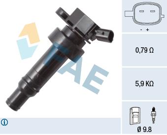 FAE 80335 Ignition coil 80335: Buy near me in Poland at 2407.PL - Good price!
