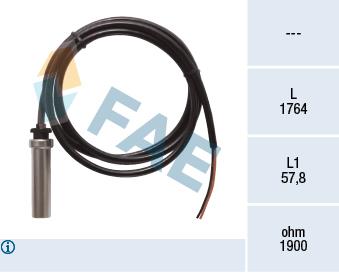 FAE 78399 Sensor, wheel speed 78399: Buy near me in Poland at 2407.PL - Good price!