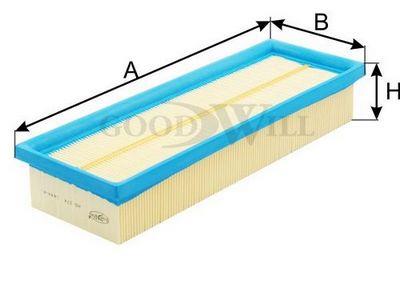 Goodwill AG 374 Air filter AG374: Buy near me in Poland at 2407.PL - Good price!