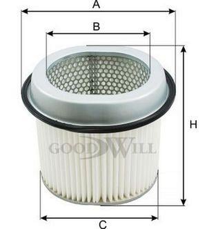 Goodwill AG 516 Air filter AG516: Buy near me in Poland at 2407.PL - Good price!