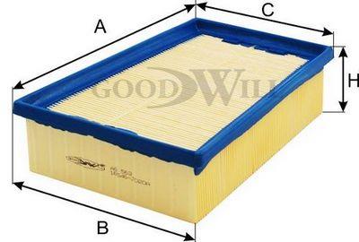 Goodwill AG 563 Air filter AG563: Buy near me at 2407.PL in Poland at an Affordable price!