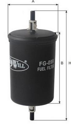 Goodwill FG 099 Fuel filter FG099: Buy near me in Poland at 2407.PL - Good price!