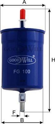 Goodwill FG 100 Топливный фильтр FG100: Отличная цена - Купить в Польше на 2407.PL!