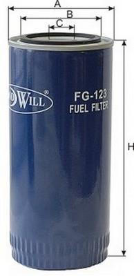 Goodwill FG 123 Фільтр палива FG123: Приваблива ціна - Купити у Польщі на 2407.PL!