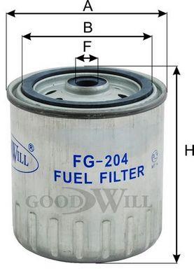 Goodwill FG 204 Топливный фильтр FG204: Отличная цена - Купить в Польше на 2407.PL!