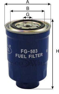 Goodwill FG 503 Kraftstofffilter FG503: Bestellen Sie in Polen zu einem guten Preis bei 2407.PL!