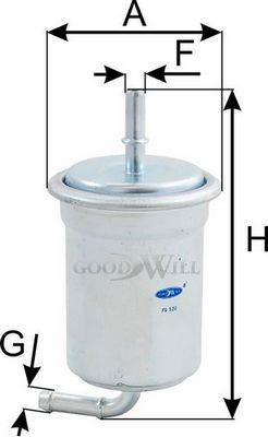 Goodwill FG 520 Fuel filter FG520: Buy near me in Poland at 2407.PL - Good price!