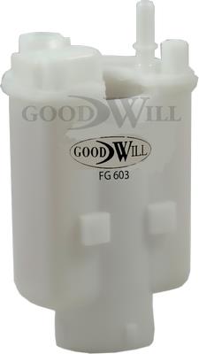 Goodwill FG 603 Фільтр палива FG603: Приваблива ціна - Купити у Польщі на 2407.PL!