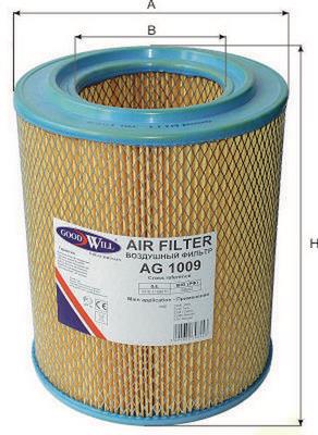 Goodwill AG 1009 Air filter AG1009: Buy near me in Poland at 2407.PL - Good price!