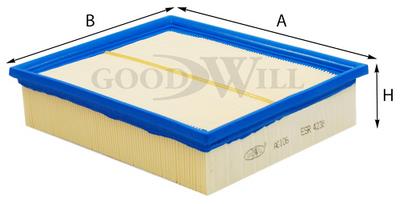 Goodwill AG 106 Air filter AG106: Buy near me in Poland at 2407.PL - Good price!