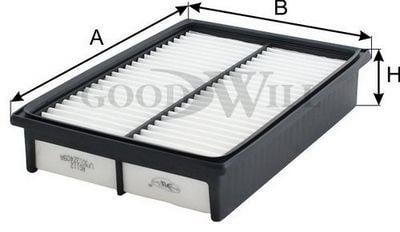 Goodwill AG 112 Air filter AG112: Buy near me in Poland at 2407.PL - Good price!