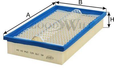 Goodwill AG 192 Air filter AG192: Buy near me in Poland at 2407.PL - Good price!