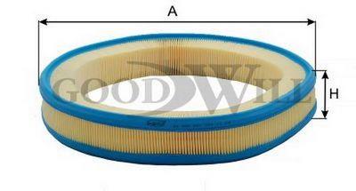 Goodwill AG 200 Air filter AG200: Buy near me in Poland at 2407.PL - Good price!