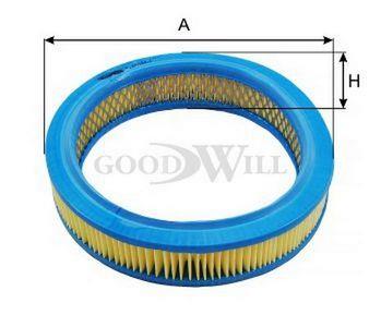 Goodwill AG 204 Air filter AG204: Buy near me in Poland at 2407.PL - Good price!