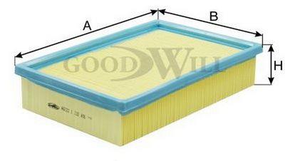 Goodwill AG 222 Air filter AG222: Buy near me in Poland at 2407.PL - Good price!