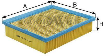 Goodwill AG 223 Air filter AG223: Buy near me in Poland at 2407.PL - Good price!