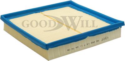 Goodwill AG 252 Air filter AG252: Buy near me in Poland at 2407.PL - Good price!