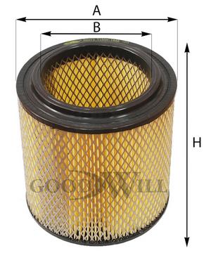 Goodwill AG 273 Air filter AG273: Buy near me in Poland at 2407.PL - Good price!