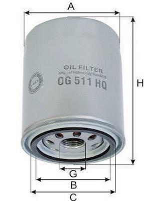 Goodwill OG 511 HQ Oil Filter OG511HQ: Buy near me in Poland at 2407.PL - Good price!