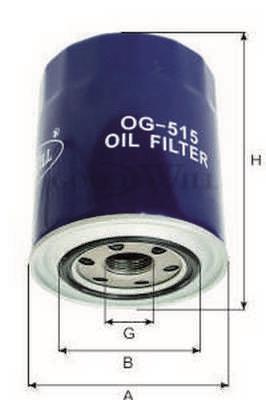 Goodwill OG 515 Oil Filter OG515: Buy near me in Poland at 2407.PL - Good price!