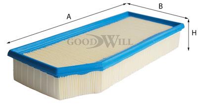 Goodwill AG 299 Air filter AG299: Buy near me in Poland at 2407.PL - Good price!