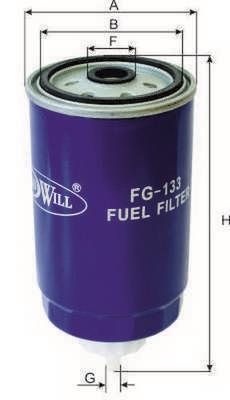 Goodwill FG 133 Топливный фильтр FG133: Отличная цена - Купить в Польше на 2407.PL!