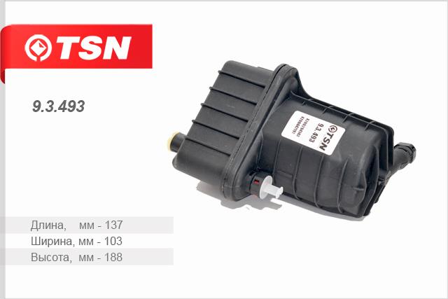 TSN 9.3.493 Топливный фильтр 93493: Отличная цена - Купить в Польше на 2407.PL!