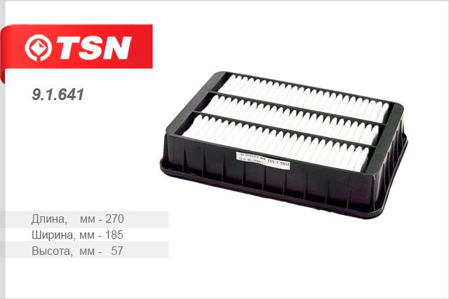 TSN 9.1.641 Air filter 91641: Buy near me in Poland at 2407.PL - Good price!