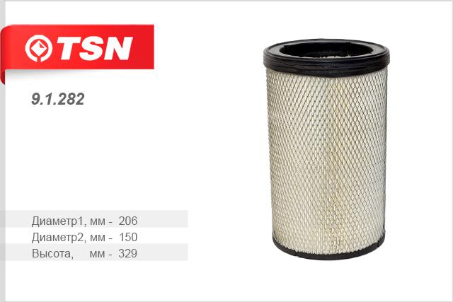 TSN 9.1.282 Filtr powietrza 91282: Dobra cena w Polsce na 2407.PL - Kup Teraz!