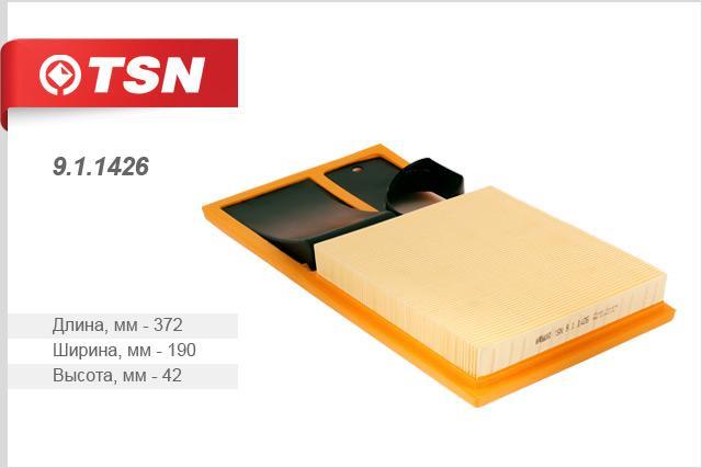 TSN 9.1.1426 Filtr powietrza 911426: Dobra cena w Polsce na 2407.PL - Kup Teraz!