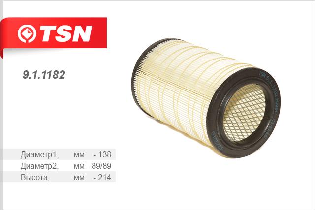 TSN 9.1.1182 Filtr powietrza 911182: Dobra cena w Polsce na 2407.PL - Kup Teraz!