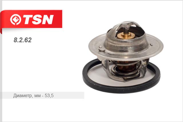 TSN 8.2.62 Thermostat, coolant 8262: Buy near me in Poland at 2407.PL - Good price!