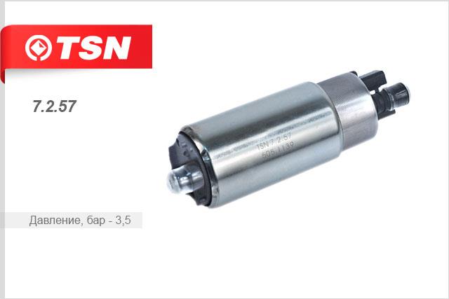 TSN 7.2.57 Fuel pump 7257: Buy near me in Poland at 2407.PL - Good price!