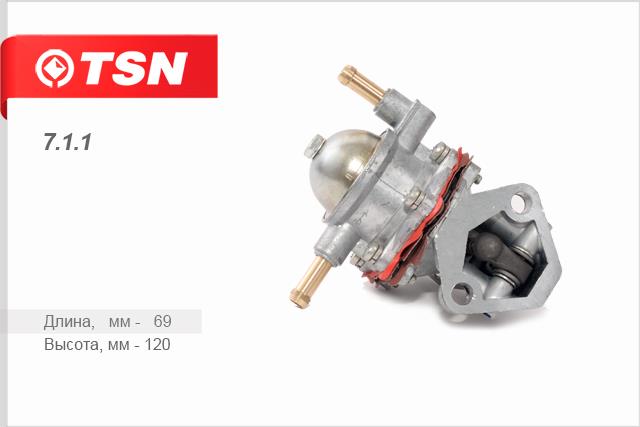 TSN 7.1.1 Fuel pump 711: Buy near me in Poland at 2407.PL - Good price!
