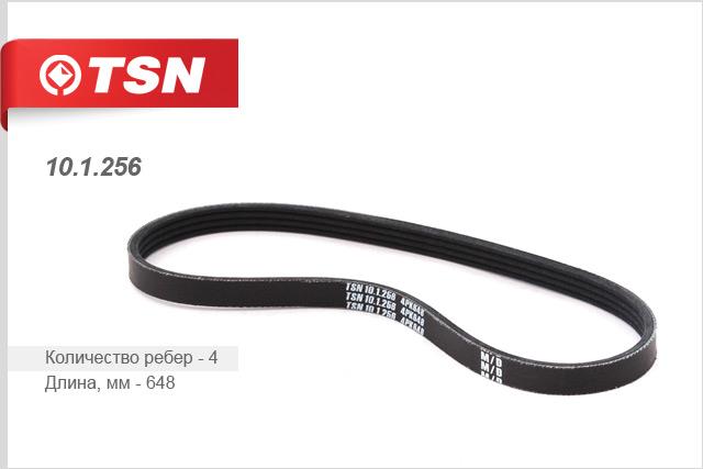 TSN 10.1.256 V-Ribbed Belt 101256: Buy near me in Poland at 2407.PL - Good price!