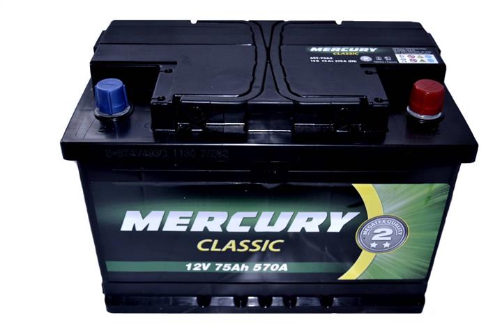 Mercury 25916 Акумулятор Mercury Classic 12В 75Ач 540А(EN) R+ 25916: Приваблива ціна - Купити у Польщі на 2407.PL!